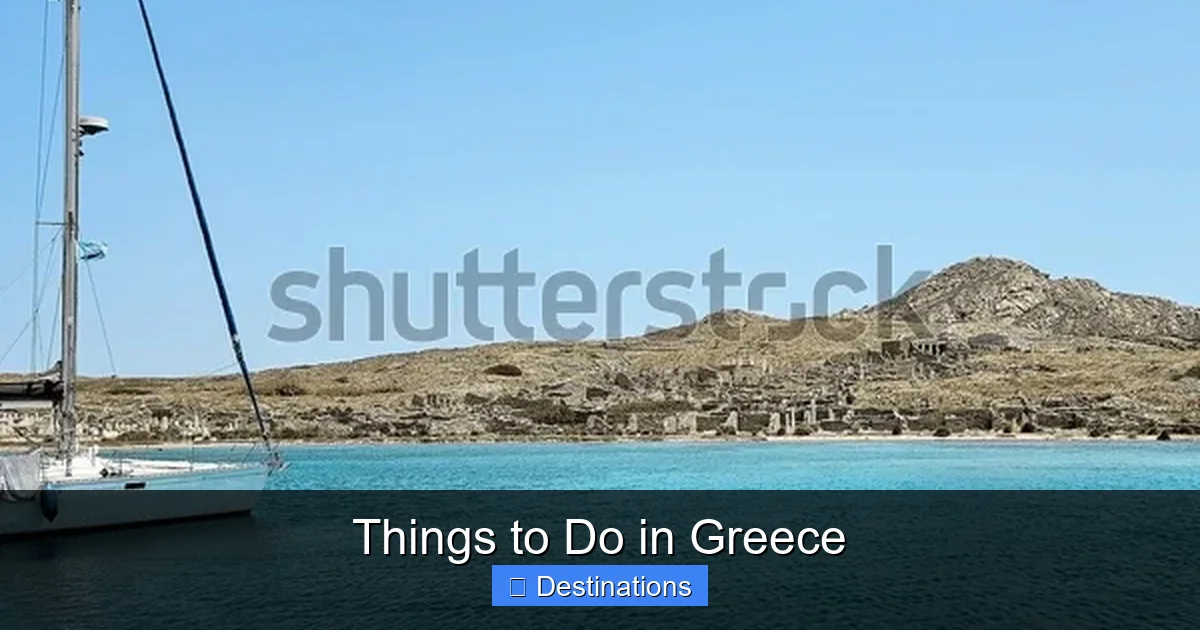Things to Do in Greece
