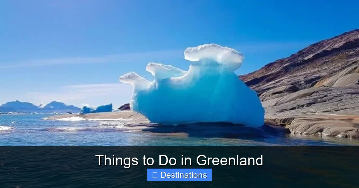 Things to Do in Greenland