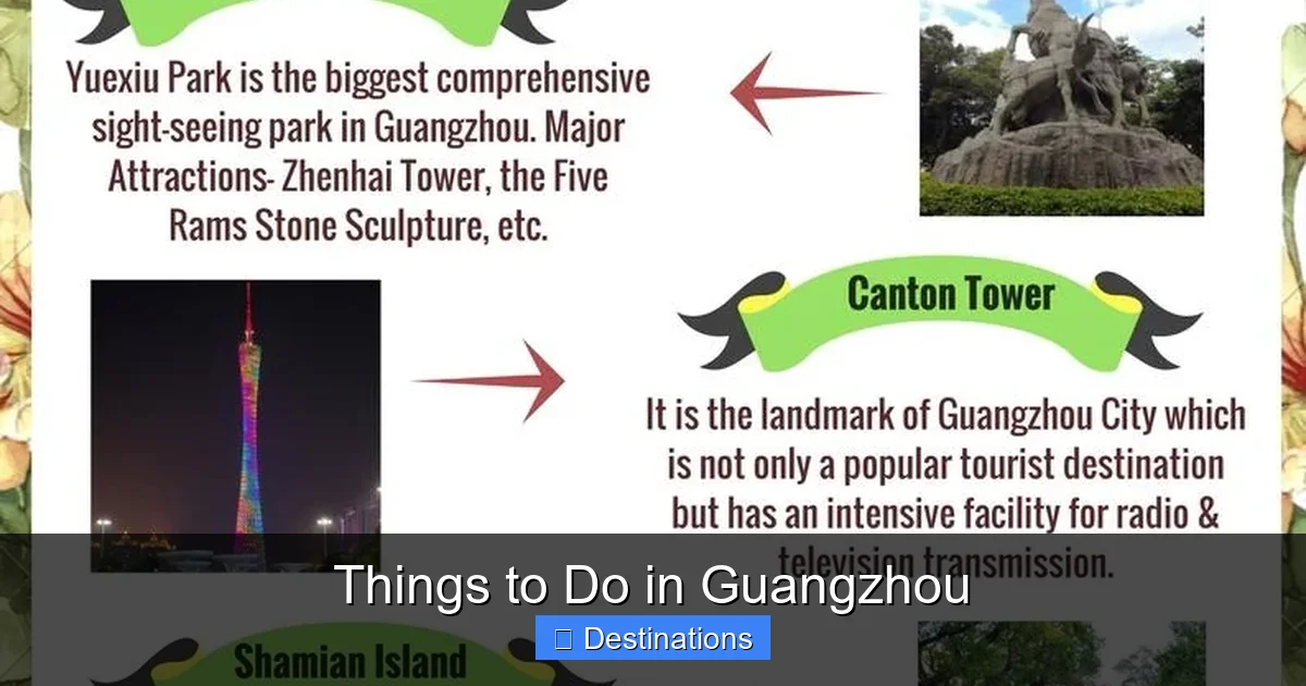 Things to Do in Guangzhou