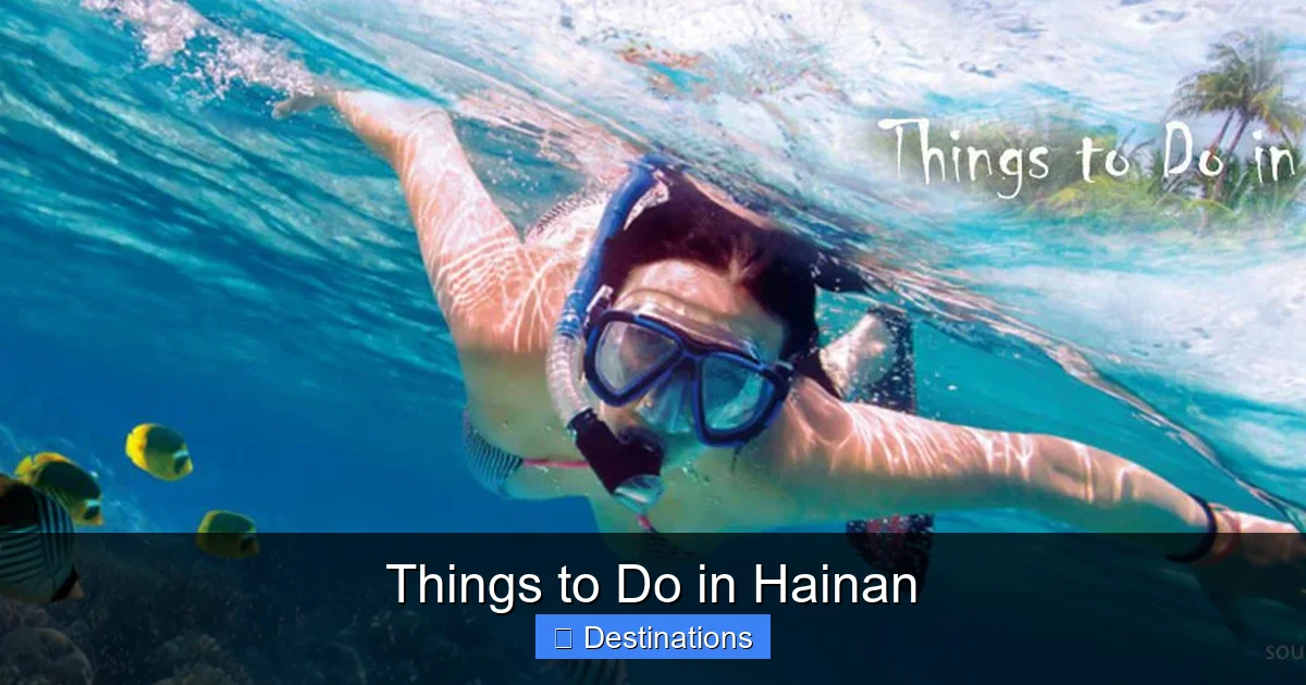 Things to Do in Hainan