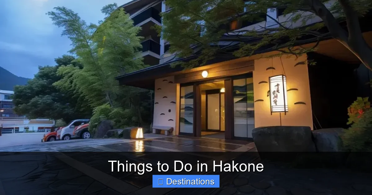 Things to Do in Hakone
