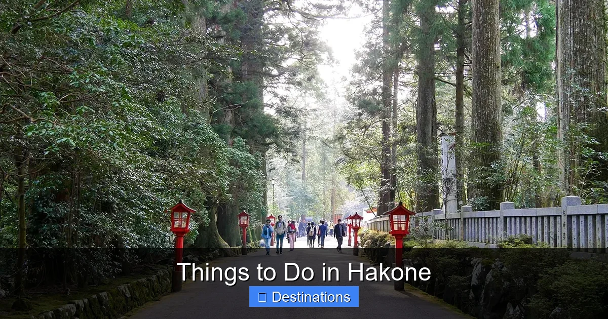 Things to Do in Hakone