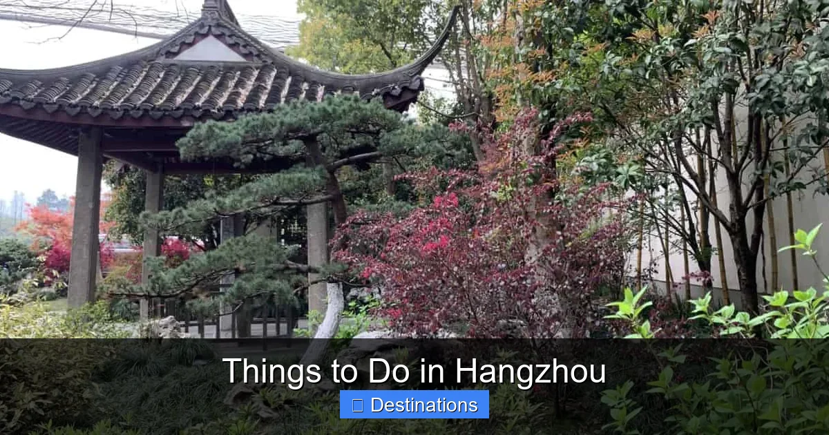 Things to Do in Hangzhou