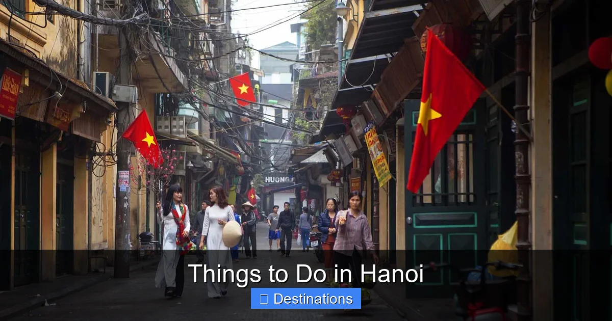 Things to Do in Hanoi