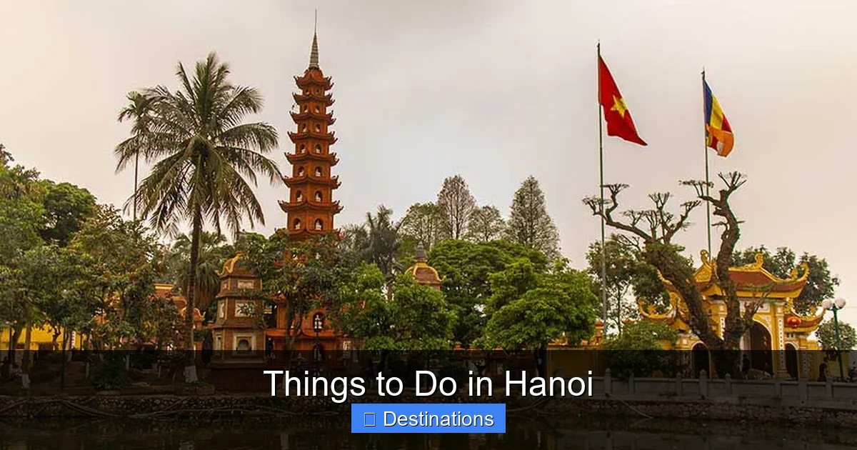 Things to Do in Hanoi