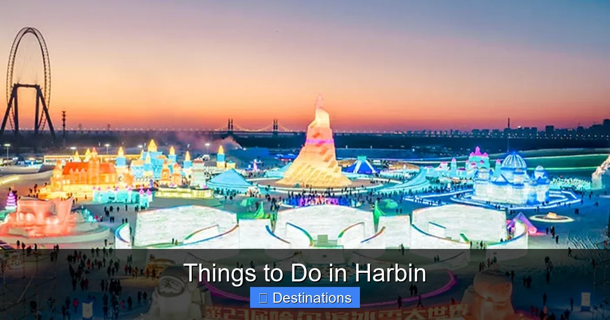 Things to Do in Harbin