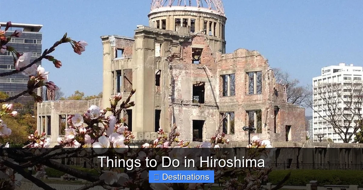 Things to Do in Hiroshima