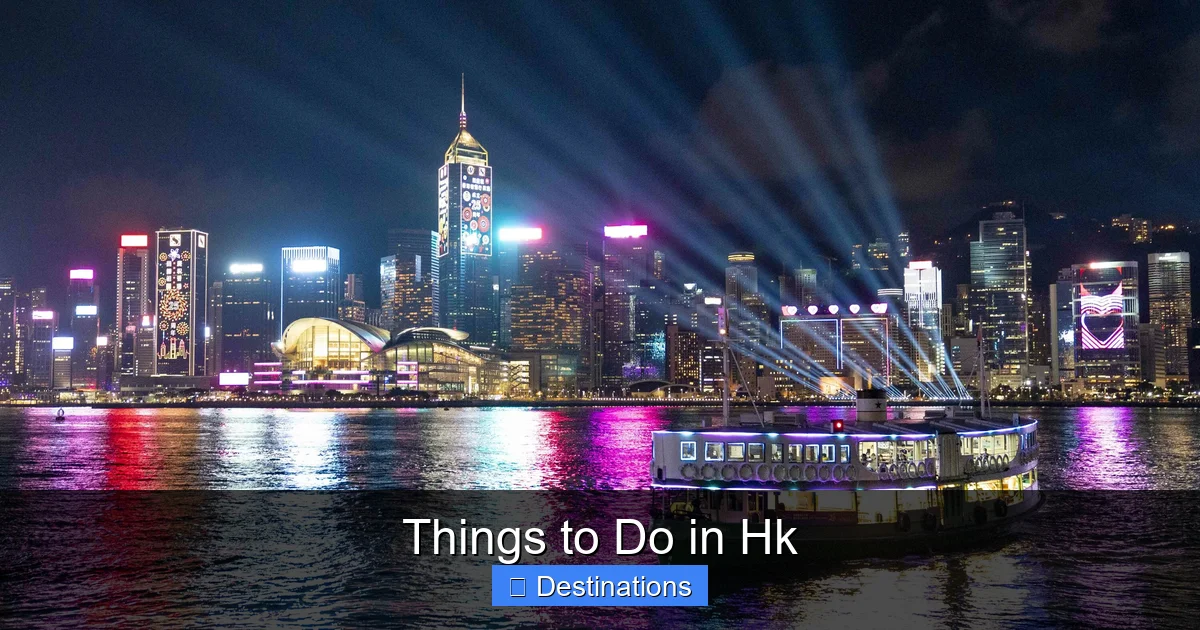 Things to Do in Hk