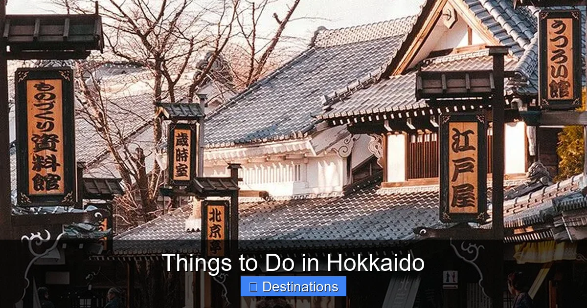 Things to Do in Hokkaido