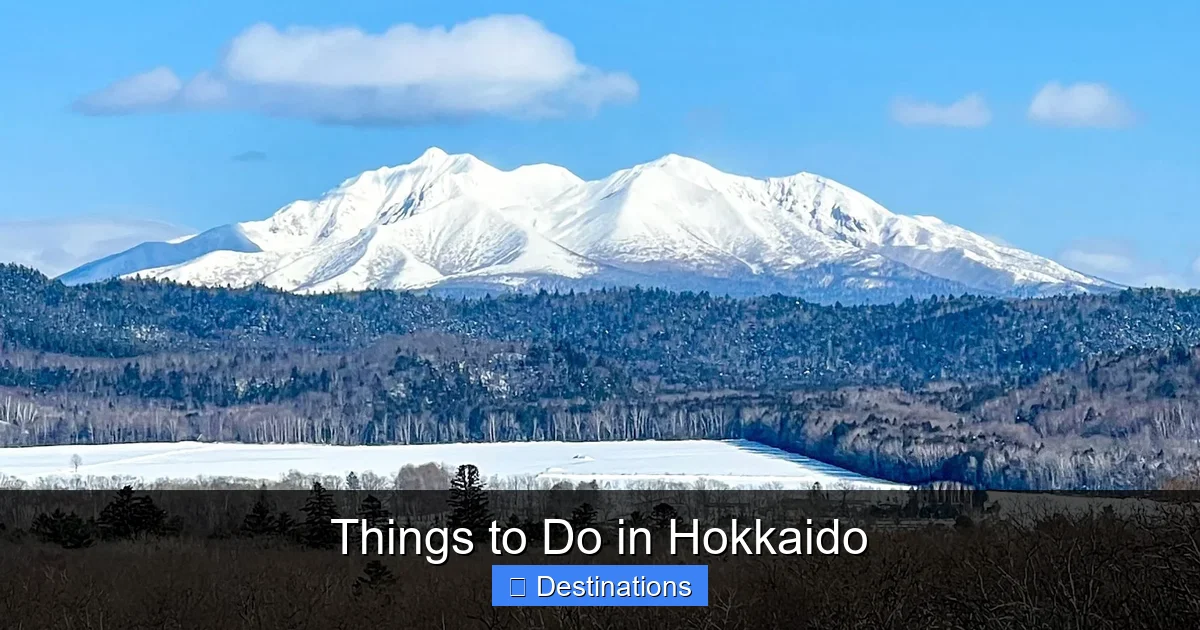 Things to Do in Hokkaido