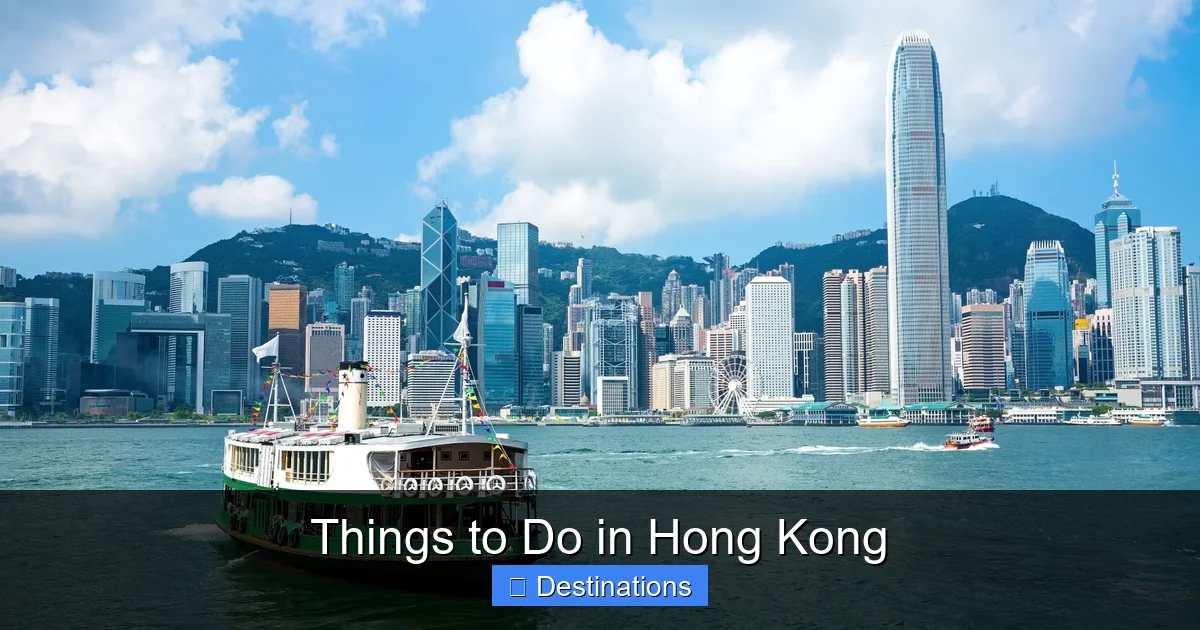 Things to Do in Hong Kong