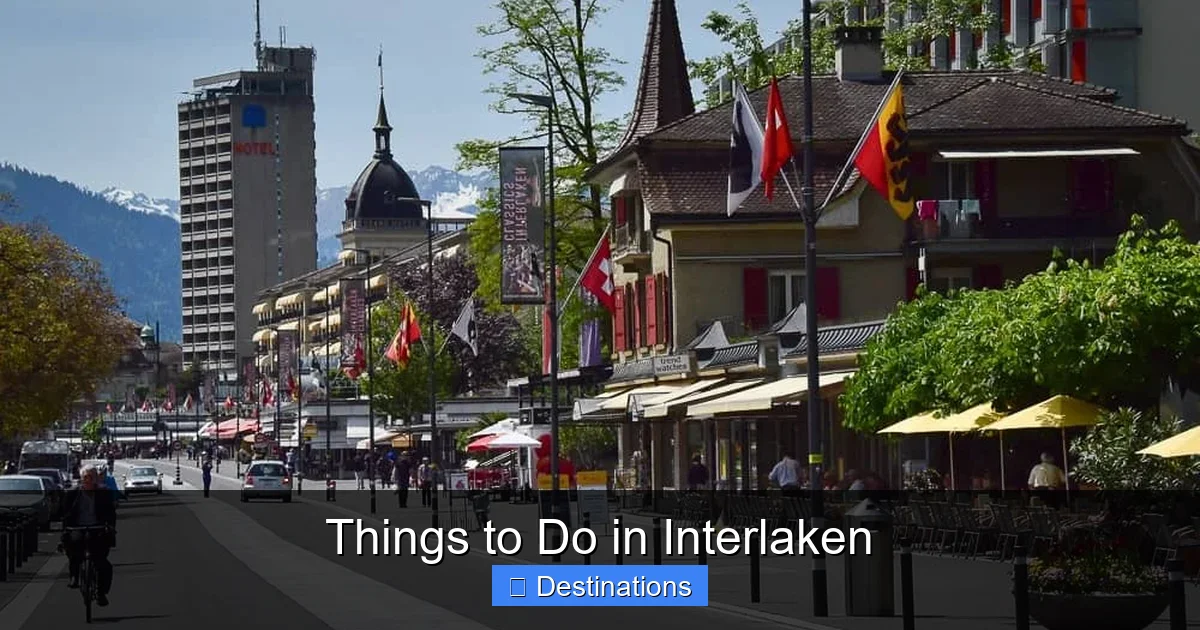 Things to Do in Interlaken
