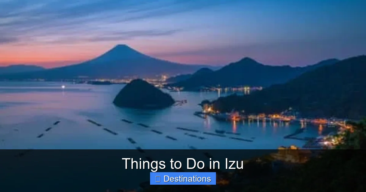 Things to Do in Izu