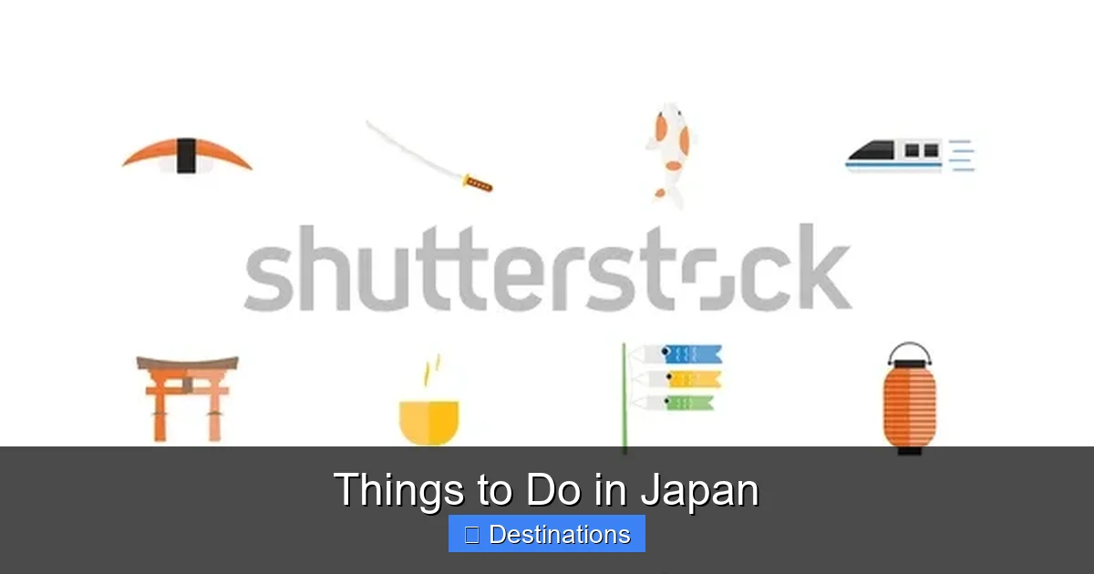 Things to Do in Japan