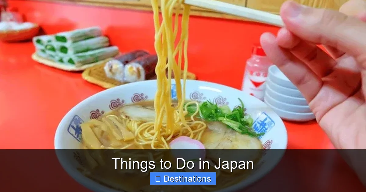 Things to Do in Japan