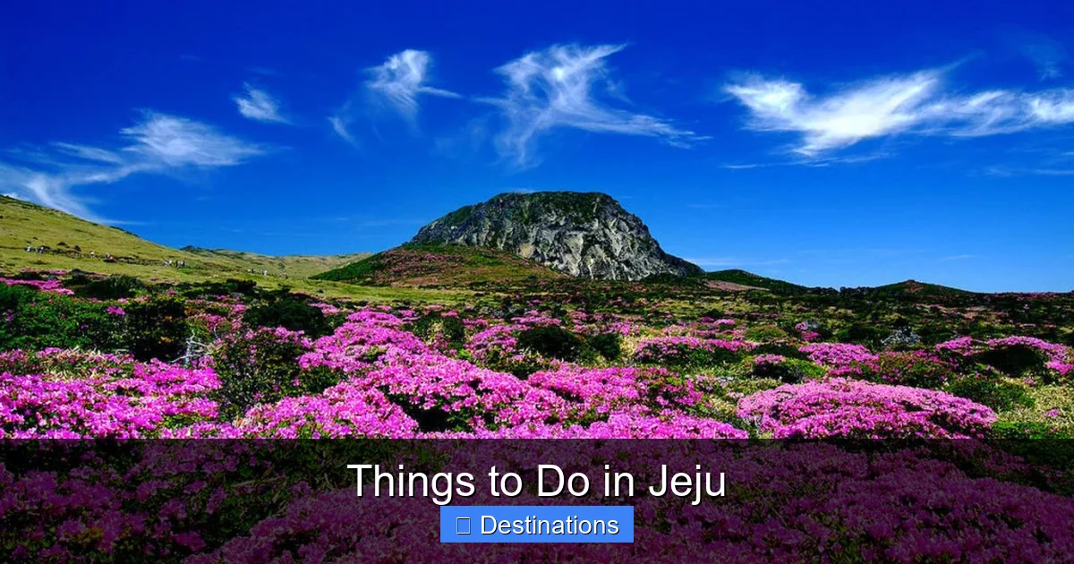 Things to Do in Jeju