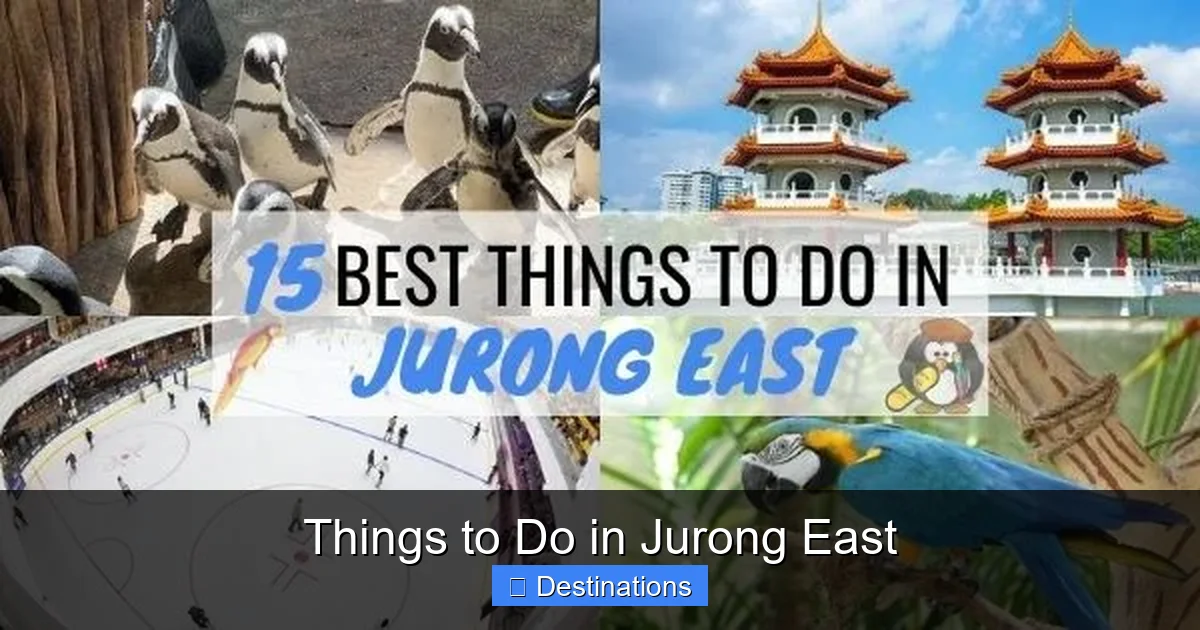 Things to Do in Jurong East