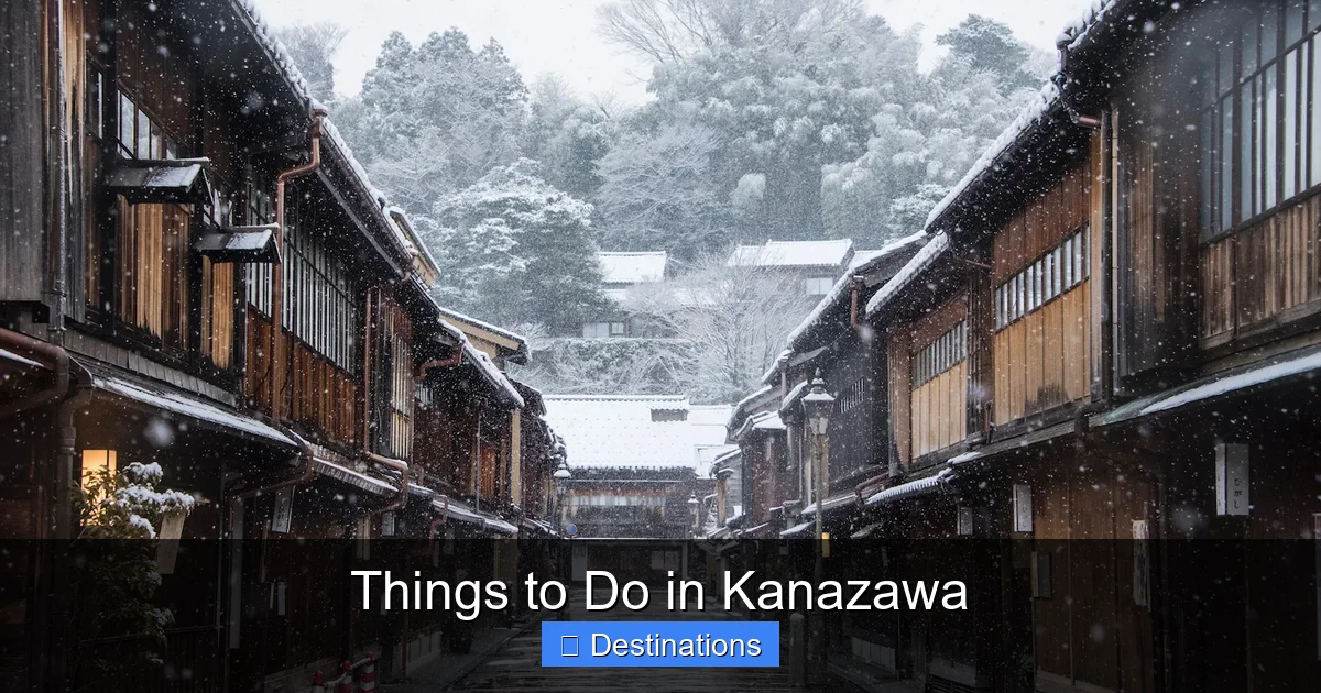 Things to Do in Kanazawa