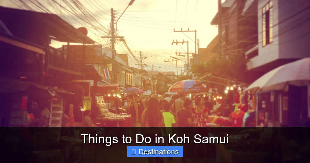 Things to Do in Koh Samui