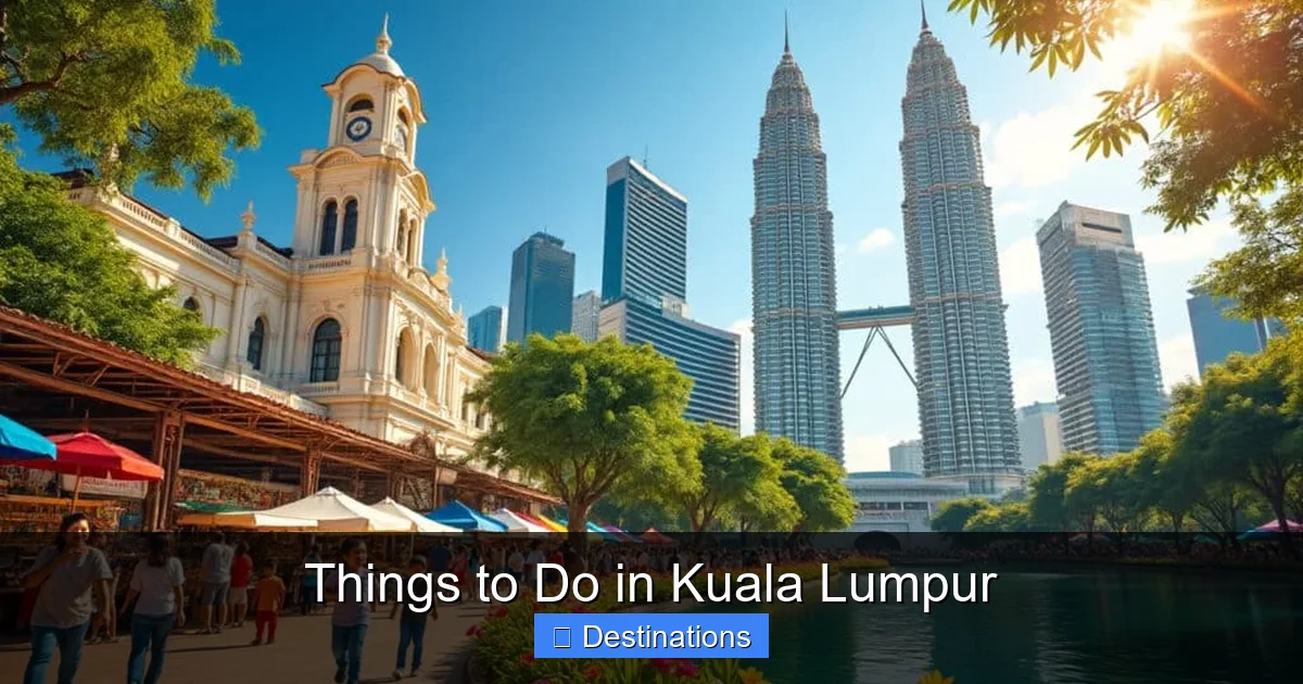 Things to Do in Kuala Lumpur