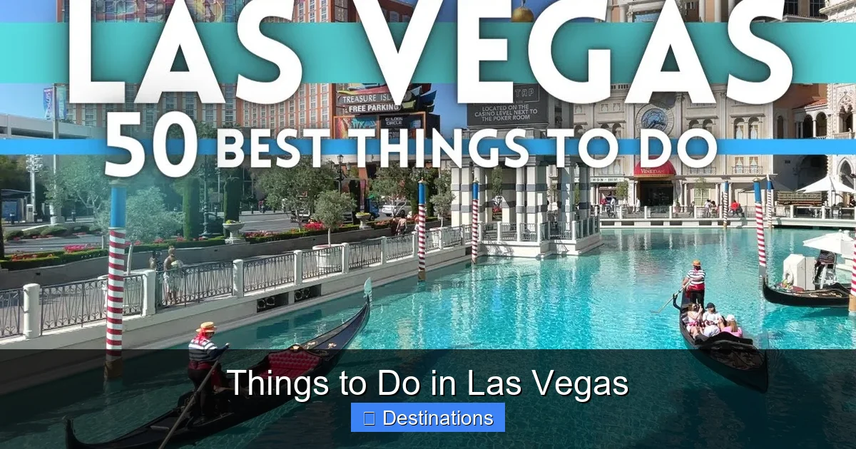 Things to Do in Las Vegas