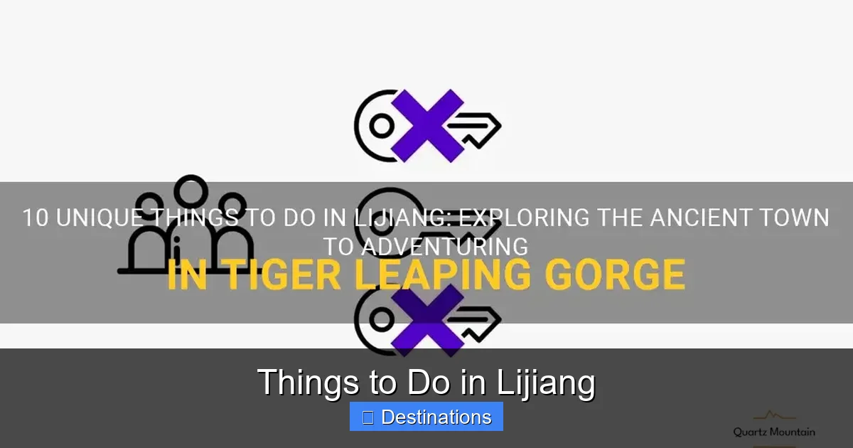 Things to Do in Lijiang
