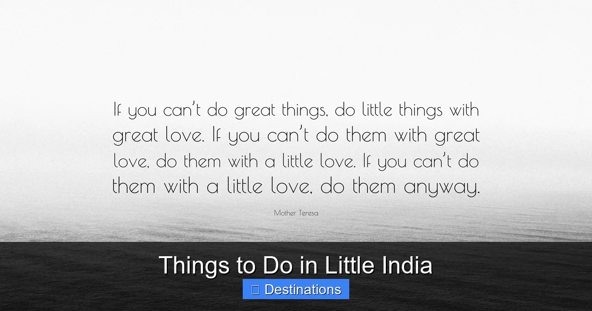 Things to Do in Little India