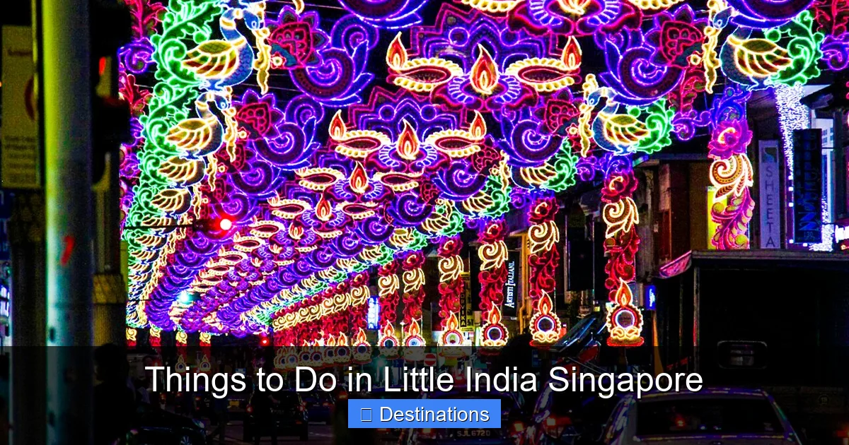 Things to Do in Little India Singapore
