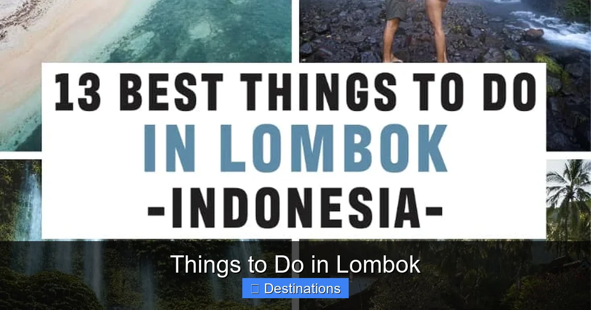 Things to Do in Lombok