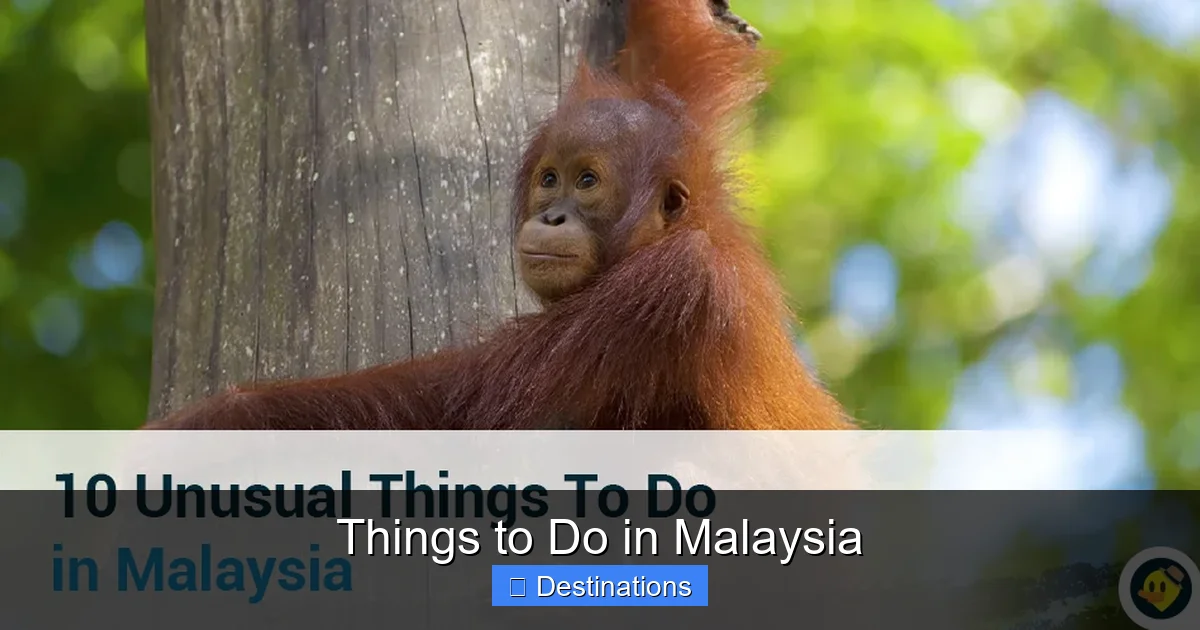 Things to Do in Malaysia