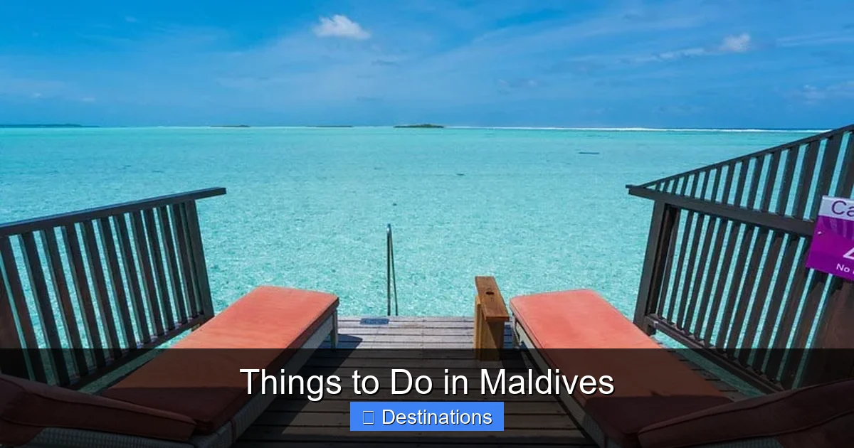 Things to Do in Maldives
