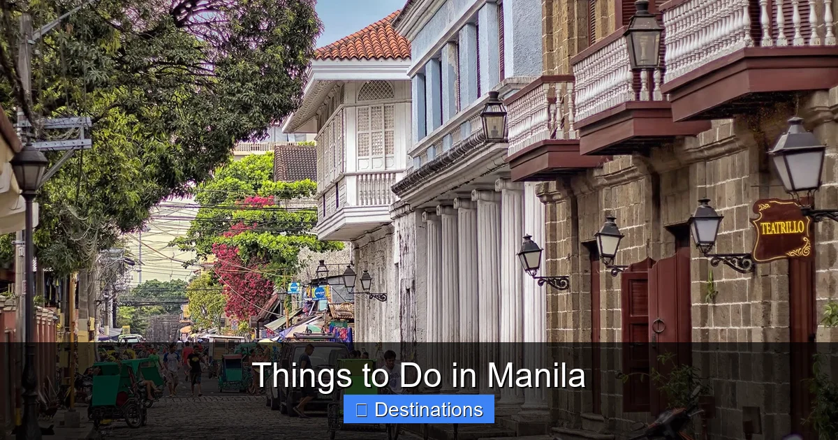 Things to Do in Manila