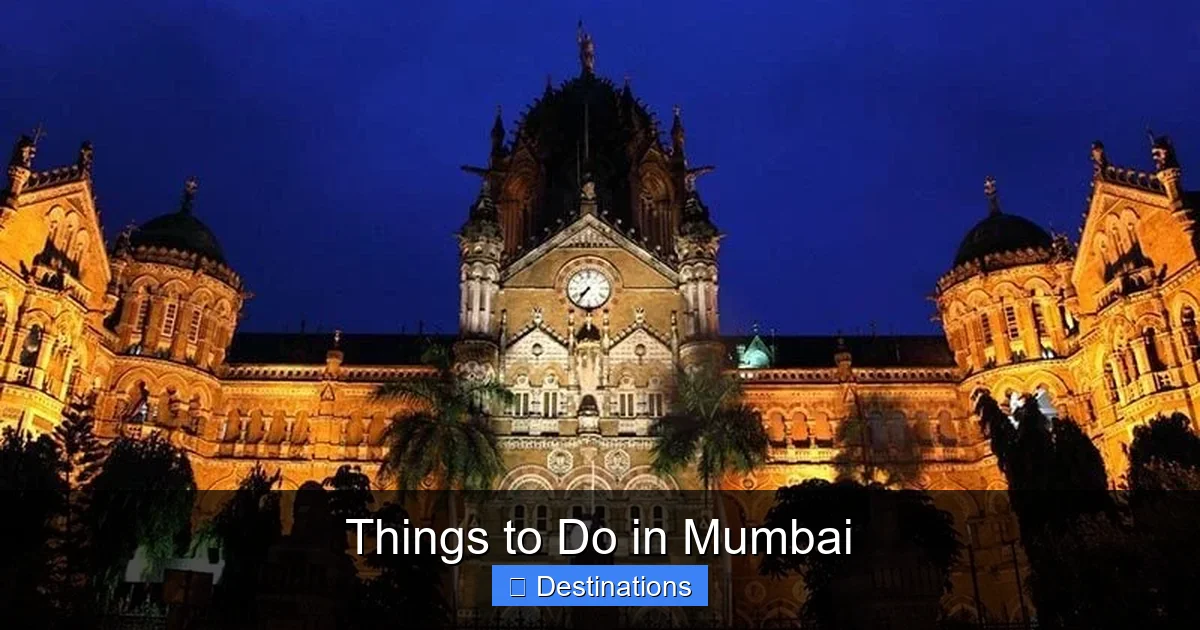 Things to Do in Mumbai
