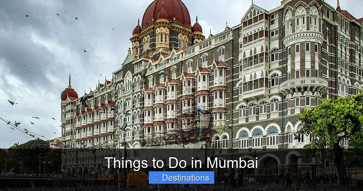 Things to Do in Mumbai