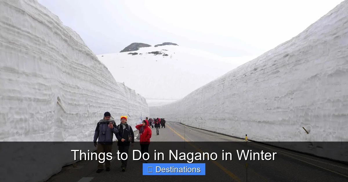 Things to Do in Nagano in Winter