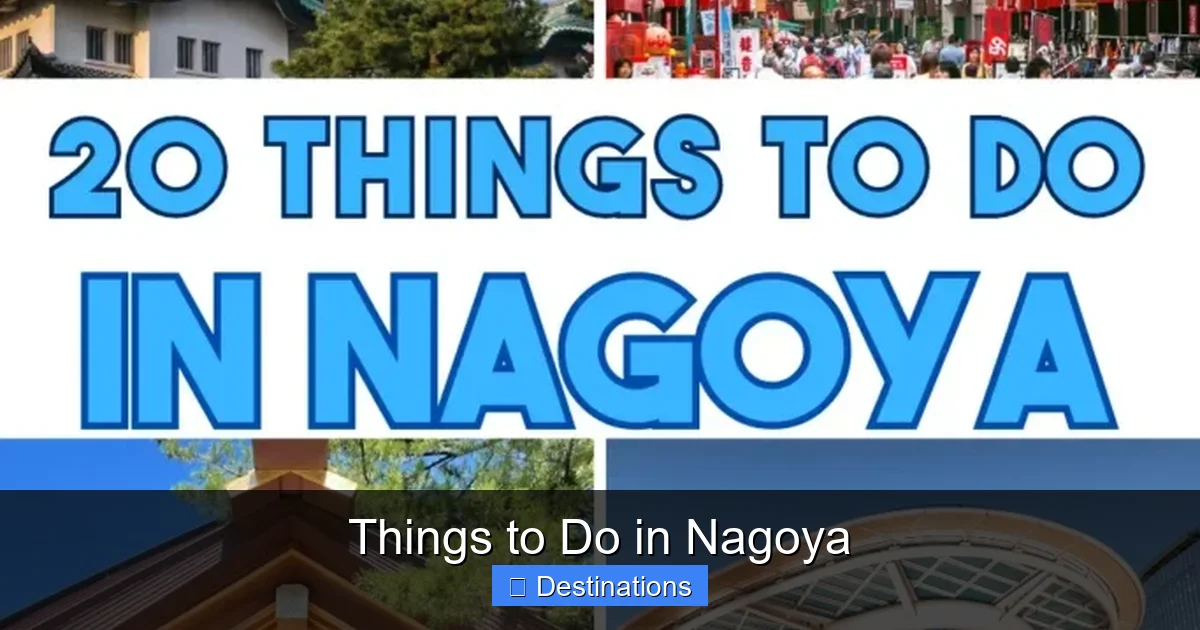 Things to Do in Nagoya