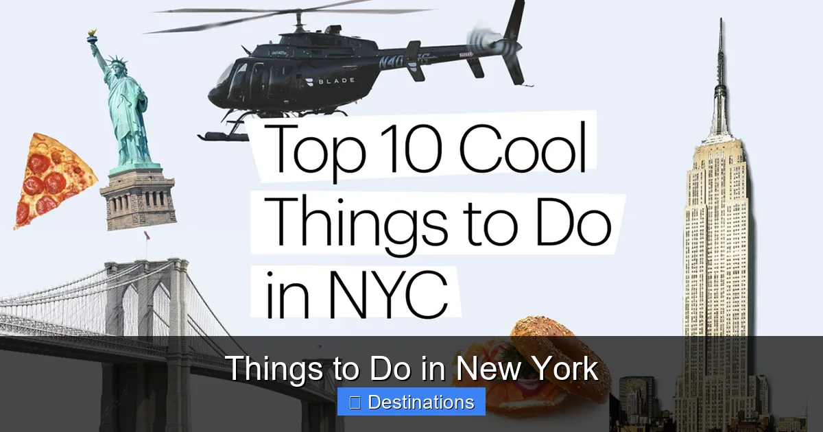 Things to Do in New York