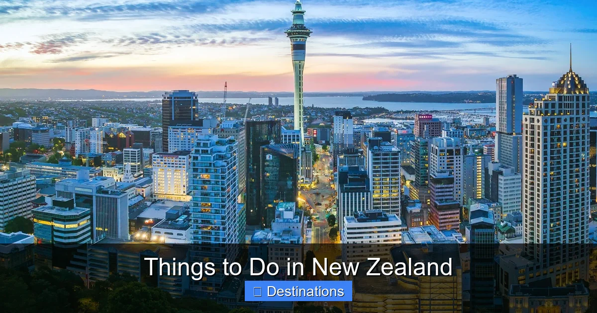 Things to Do in New Zealand