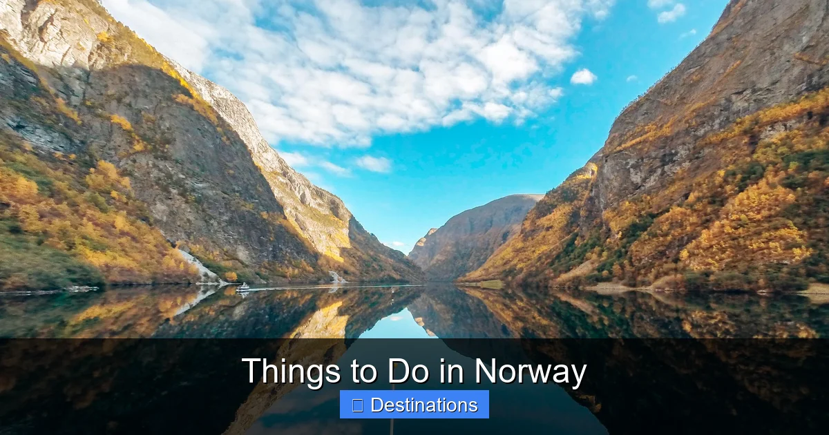 Things to Do in Norway
