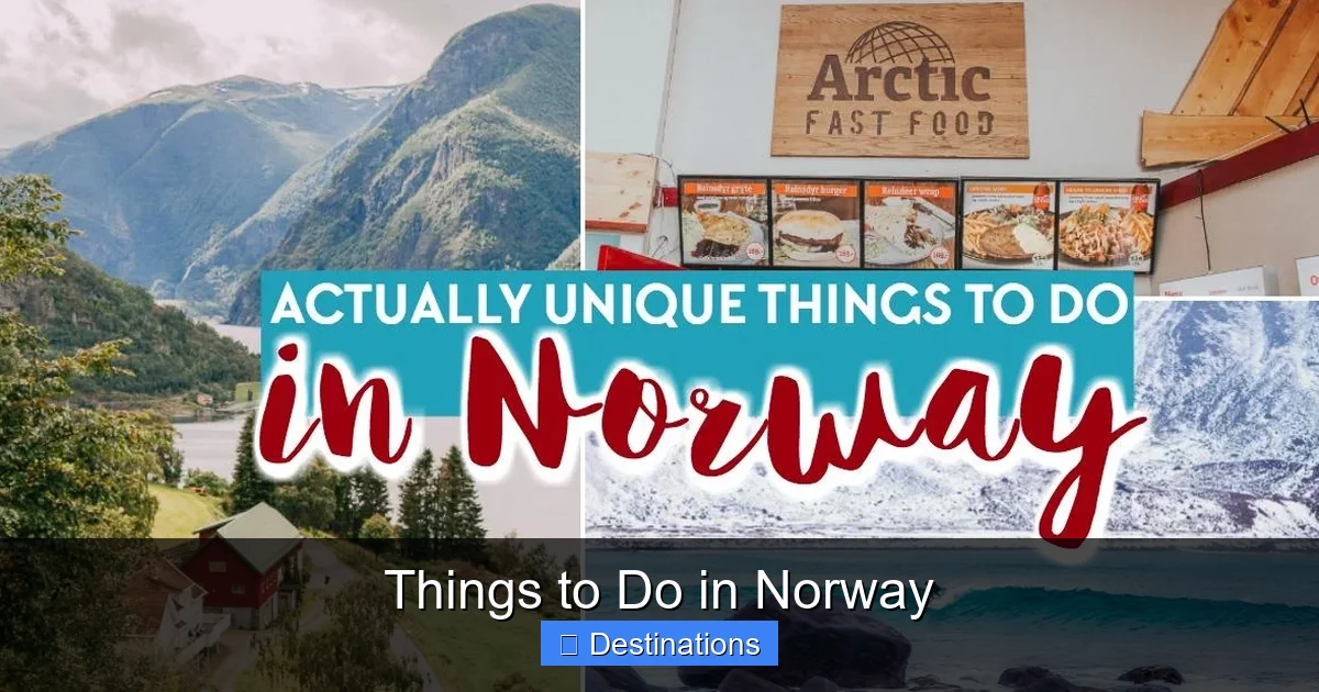 Things to Do in Norway