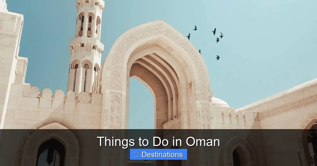 Things to Do in Oman