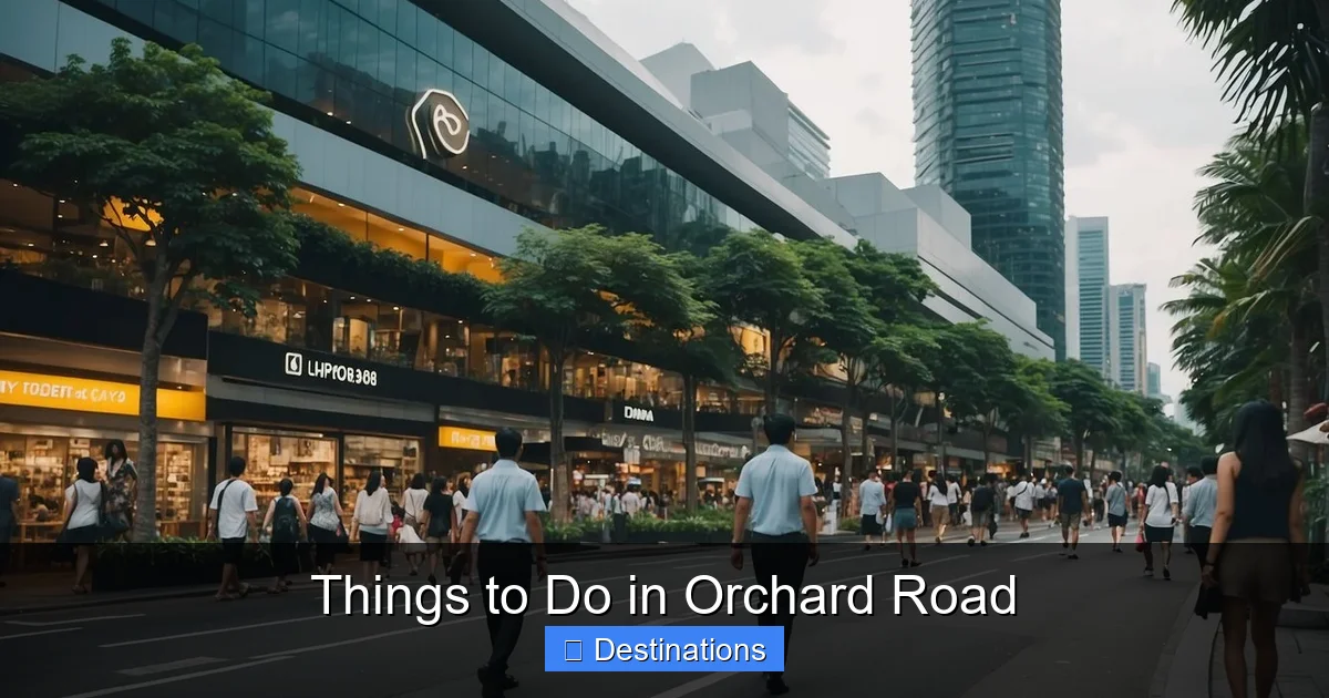 Things to Do in Orchard Road