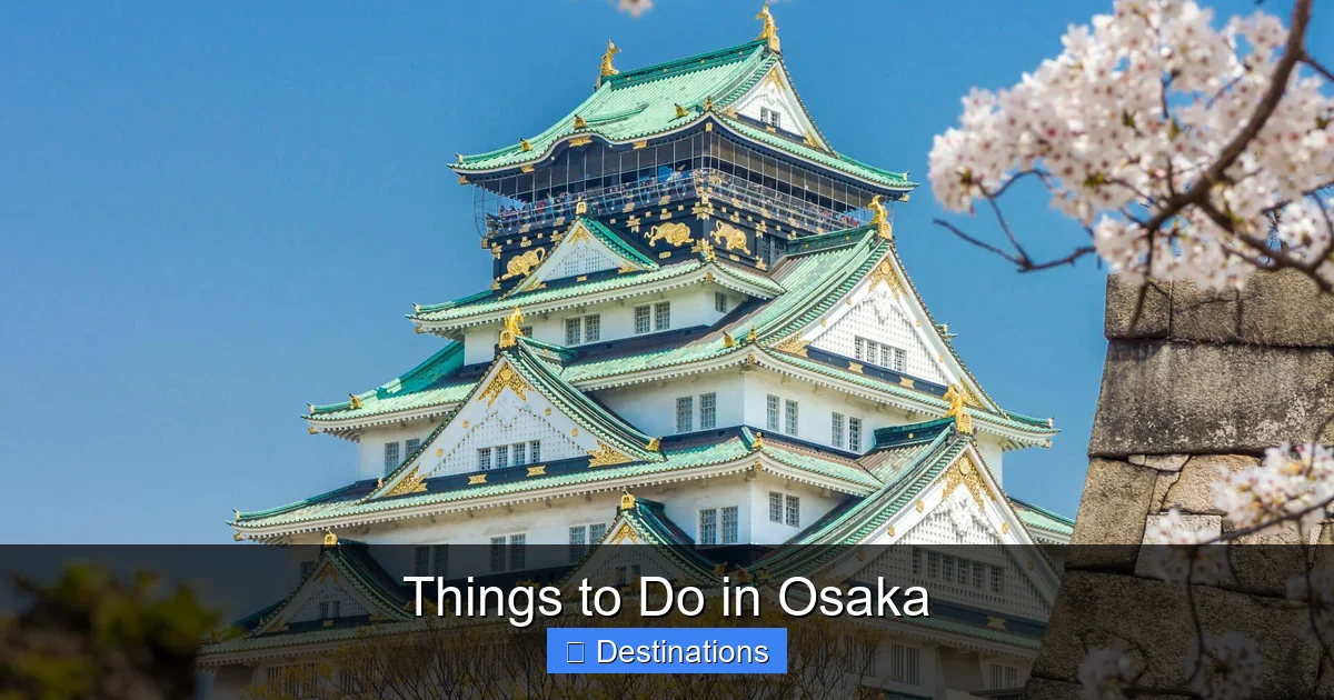 Things to Do in Osaka