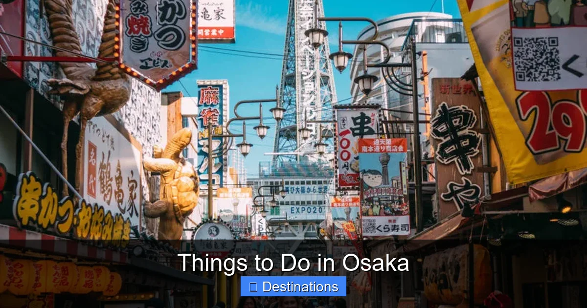 Things to Do in Osaka