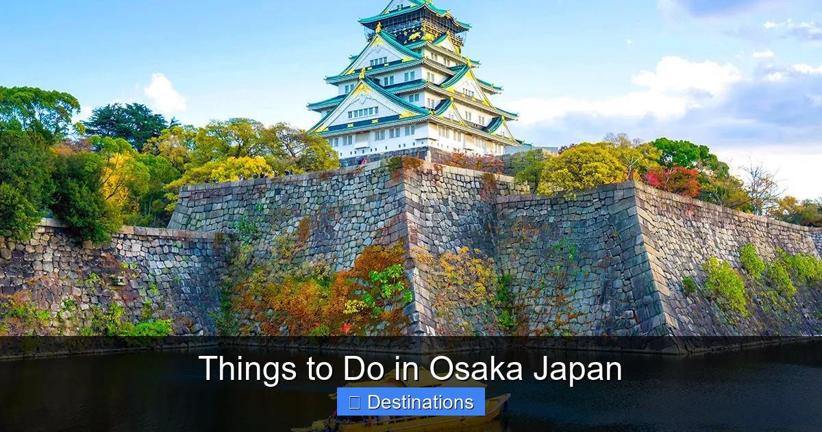 Things to Do in Osaka Japan
