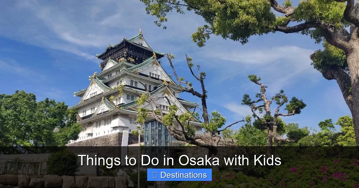Things to Do in Osaka with Kids