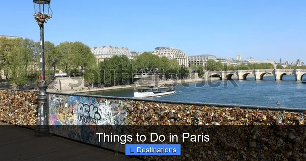 Things to Do in Paris