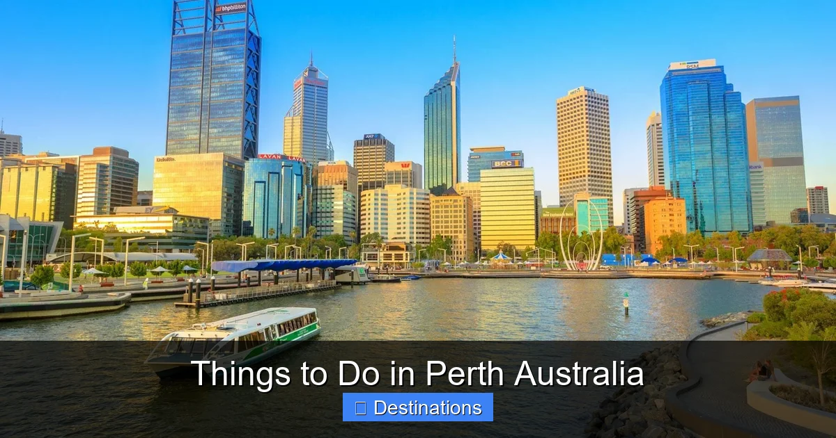 Things to Do in Perth Australia