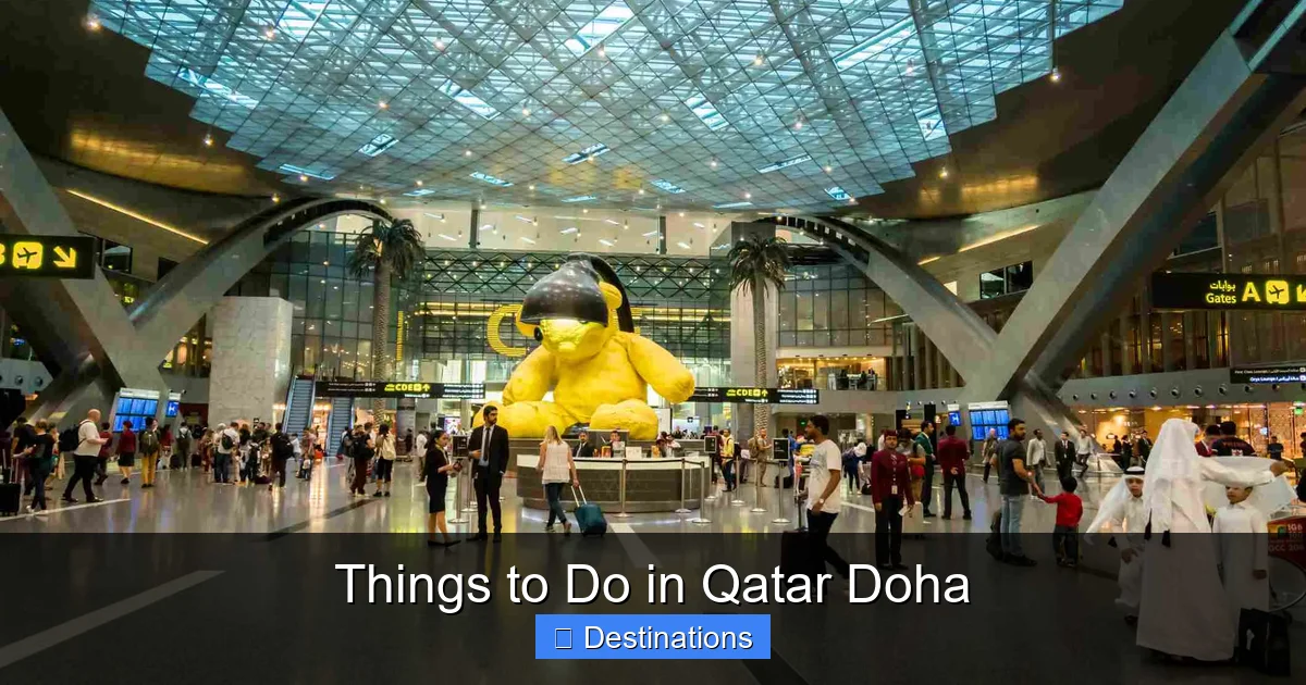 Things to Do in Qatar Doha