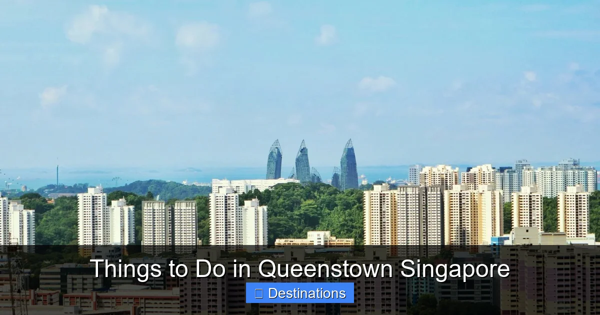 Things to Do in Queenstown Singapore